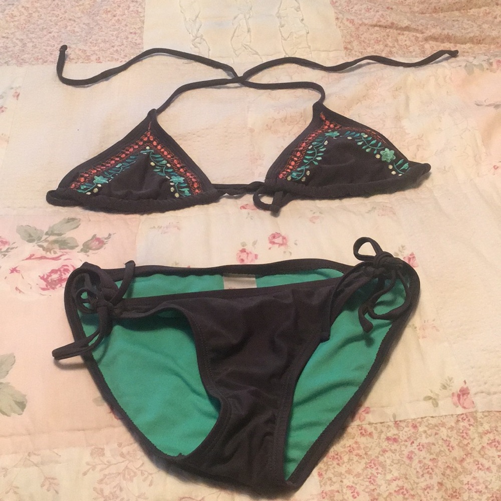 Target grey bikini set. Size Medium